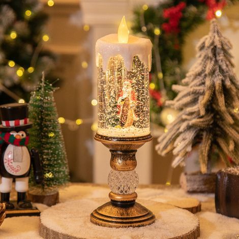 Ein Prächtiger Weihnachtsmann Mit Musik. Ideal Als Dekoration Und Geschenk.
