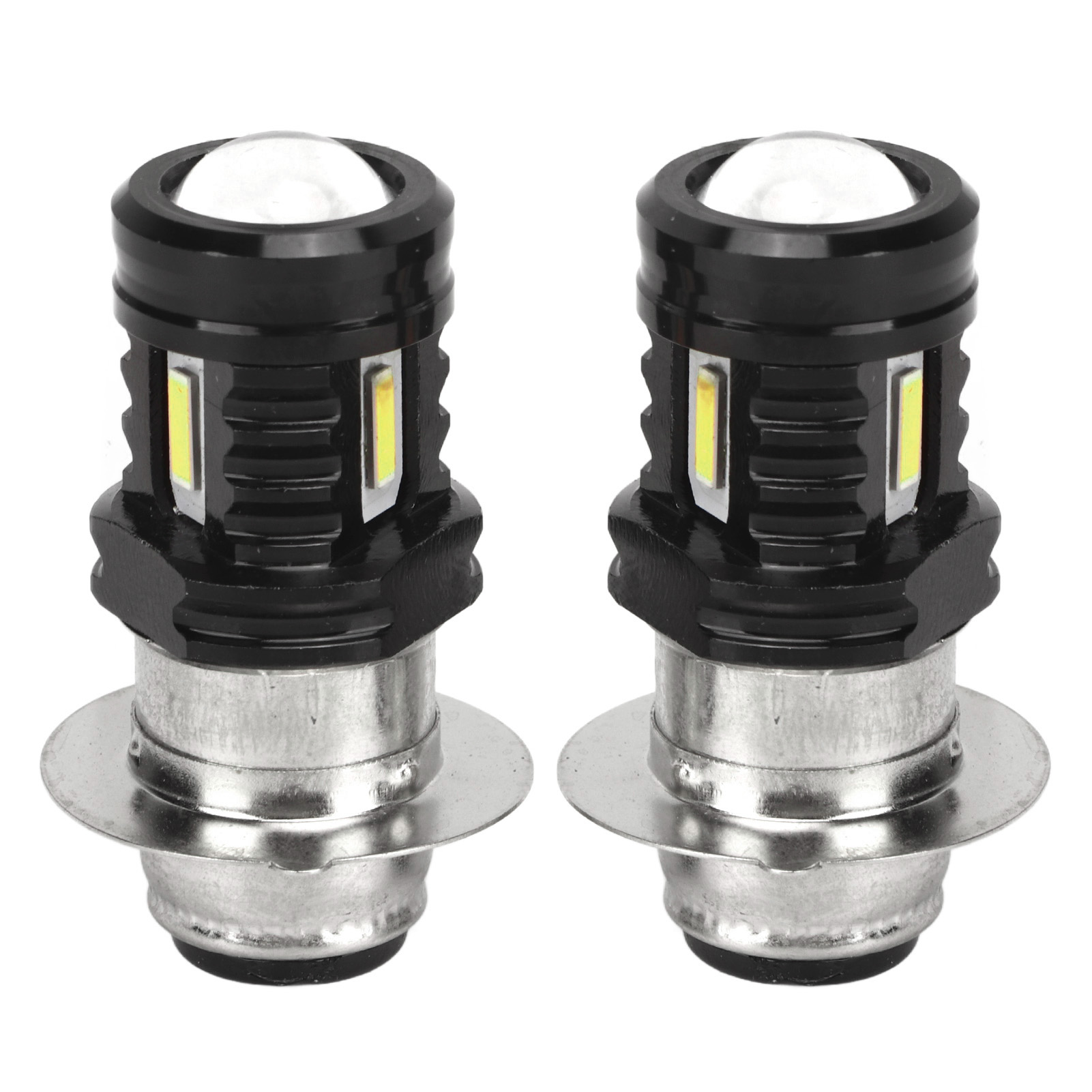 Paar 120-w-led-motorradscheinwerferlampen, Fern- Und Abblendlicht, Für Atv/utv, Allgemeiner Gebrauch, 6000 K Weiß