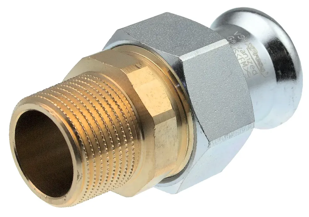 Vsh Xpress C-stahl Durchgangsverschraubung I/a 54xr2" Typ C1435, 6207245
