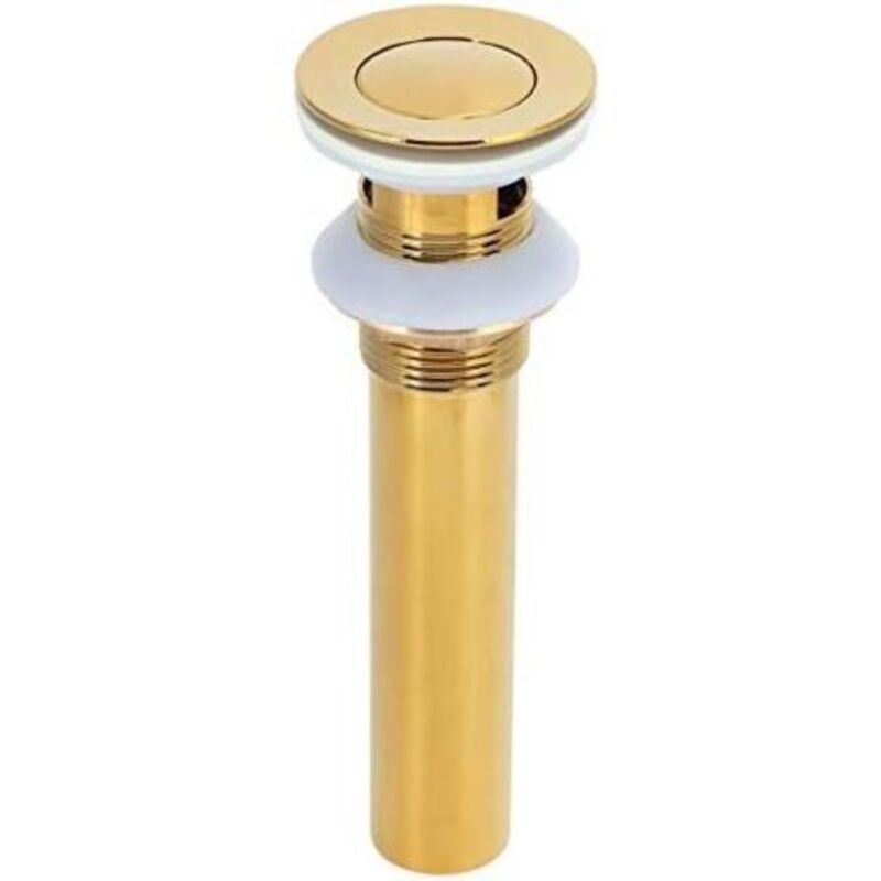 (19×6×3,1) Abflussstopfen In Gebürstetem Gold. Pop-up-abflusssieb Für Waschbecken. Abflusssieb Für Badezimmerarmaturen, Waschbecken Usw.