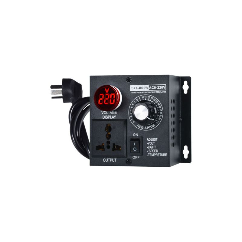 Scr-wechselspannungsregler 220 V, 4000 W – Motordrehzahlregelung – Lichtdimmer – Hochtemperaturbeständig