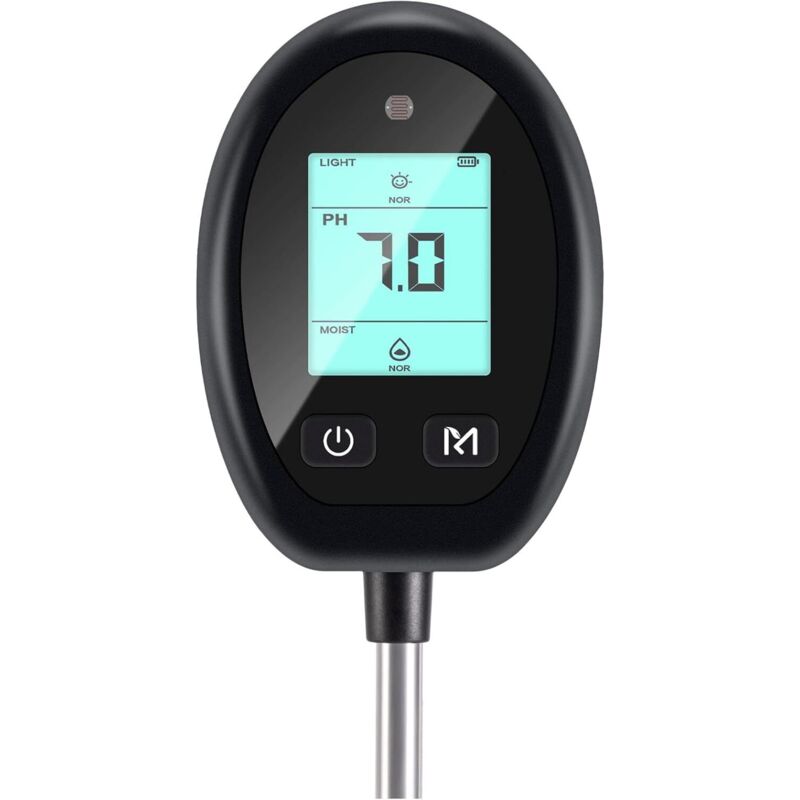 (31×5,8×5,8) Bodenmessgerät Für Den Gartenbau. Ph-tester Für Den Boden – 6-in-1-feuchtigkeitsmesser Für Den Innenbereich. Präzises Ph-messgerät Zur Bestimmung Der Bodenfeuchtigkeit.