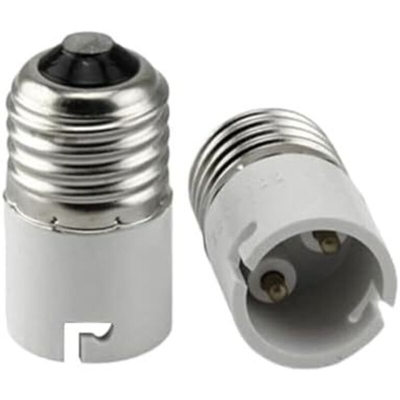 E27-auf-b22-fassungsadapter. Bajonett-schraubfassungsadapter. Lampenfassung Für Led-/energiesparlampen Und Glühlampen.