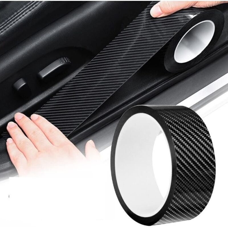 M X 5 Einstiegsleistenschutzfolie Für Autos – 0,5 Mm Dicke Pvc-klebefolie – Kratz- Und Hitzebeständig