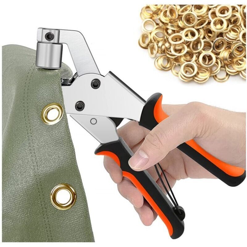 Ösenzange. Mini-ösenstanze (manuell). Handpresse. Ösenzange. 6 Mm, 500 Stück. Praktisch Und Komfortabel.