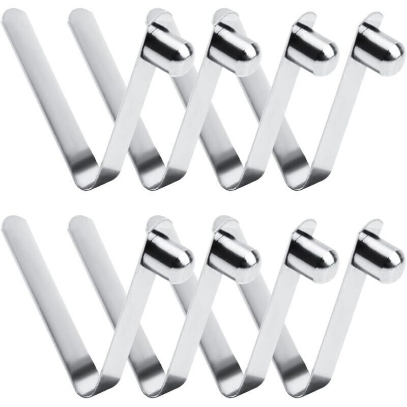 8 Stück Federklemmen. 8-mm-kajak-federklemmen. Druckknopf-federklemmen Aus Edelstahl Für Campingpaddel Und Zeltstangen.