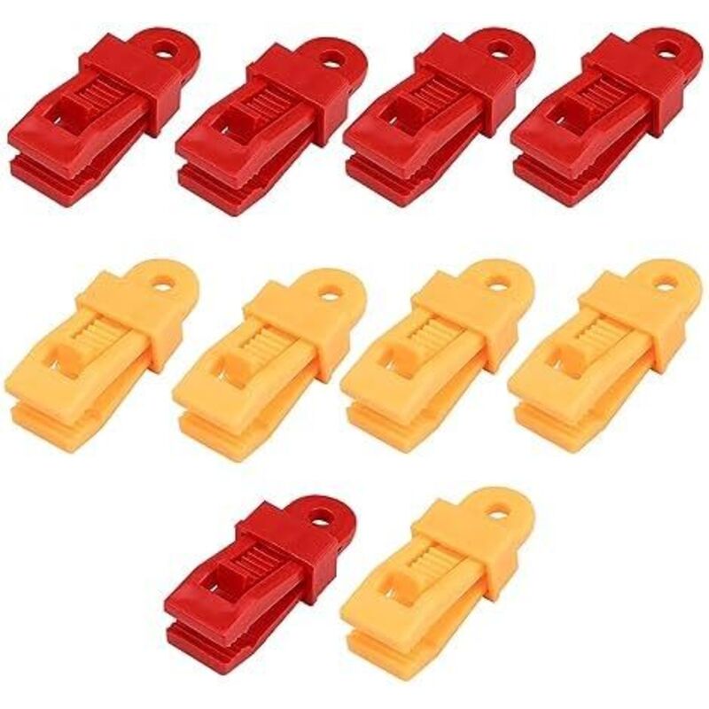 31 X 81 X 30 Mm, 10 Stück Poolmarkisenclips Für Planen. Zeltmarkisenclips. Robustes Planenclip-set Für Wohnwagen- Und Zeltmarkisen.