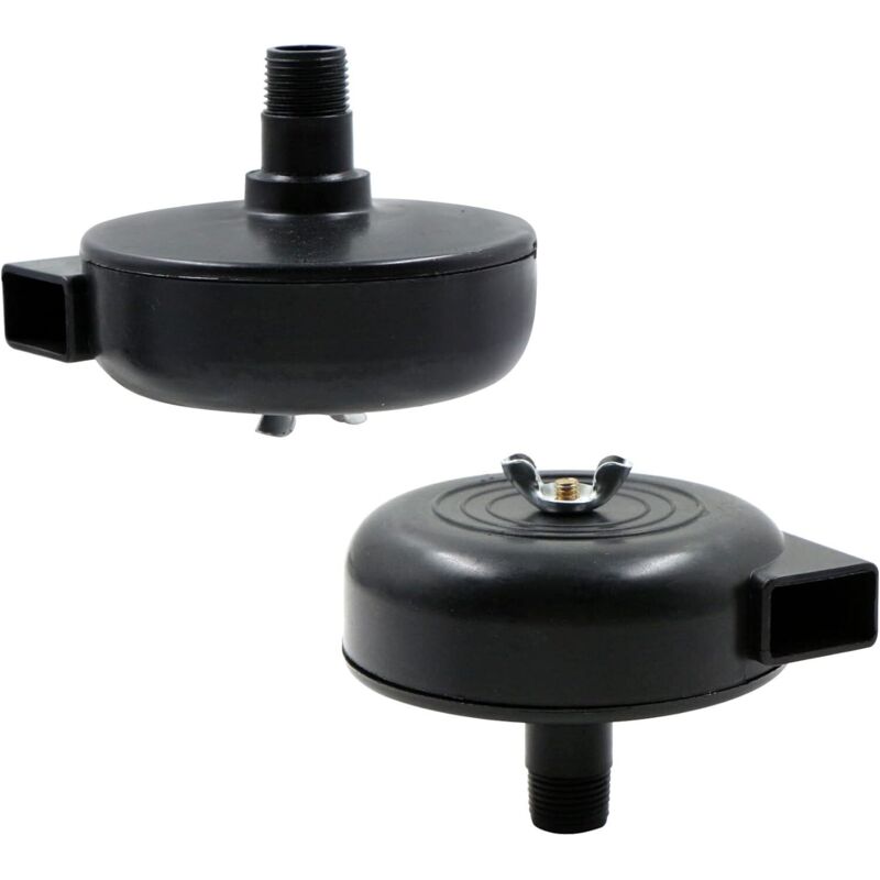 Geräuscharmer Druckluftfilter – 4 Stück. Geräuscharmer Druckluftfilter Mit 3/8"-16-mm-außengewinde Und Metallgehäuse Für Druckluftkompressoren Und Kessel.
