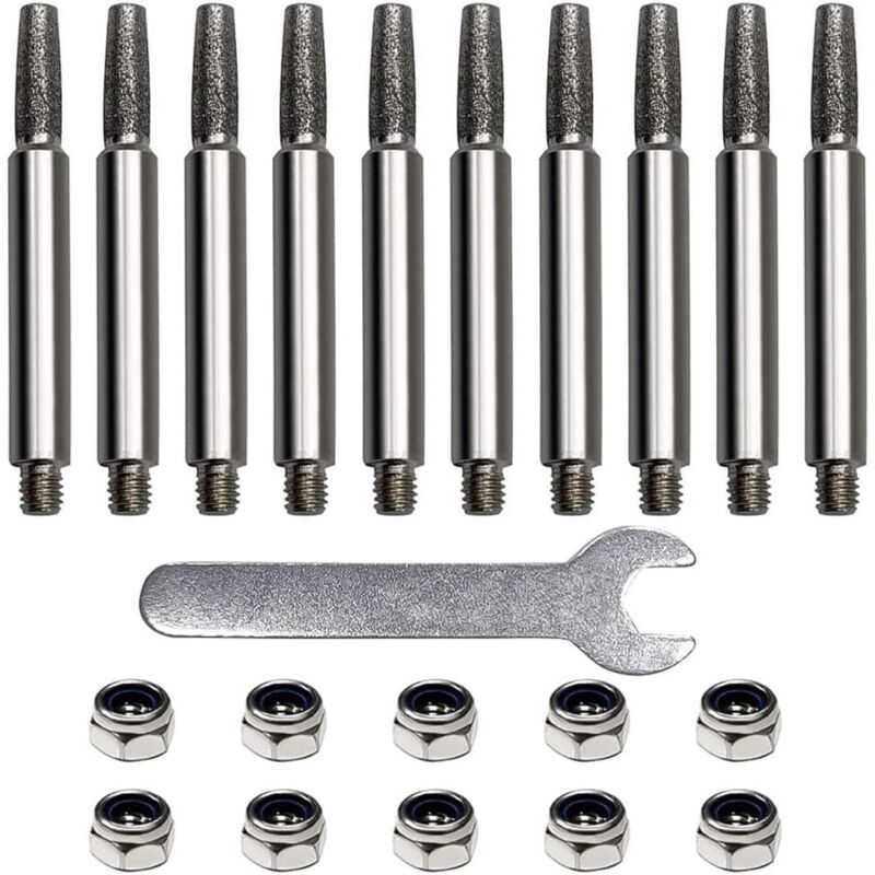 (10 Stück) Kettensägenschärfer. Kettenschärfer. Kettenschärfer. Kettenschärfer. Kettensäge Und Schärfen. 4 Mm