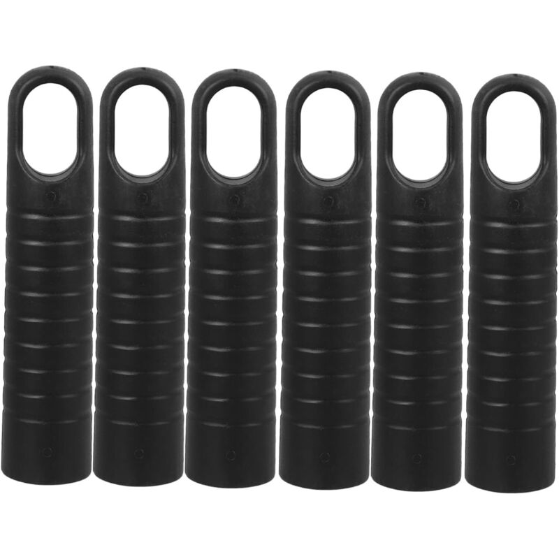 Set Mit 6 Teleskopstielen Für Wischmoppköpfe – Kehrschaufelaufsatz – Reinigungszubehör – Ersatzstiel – Wischmoppkopfkappen – Kehrschaufelaufsatz