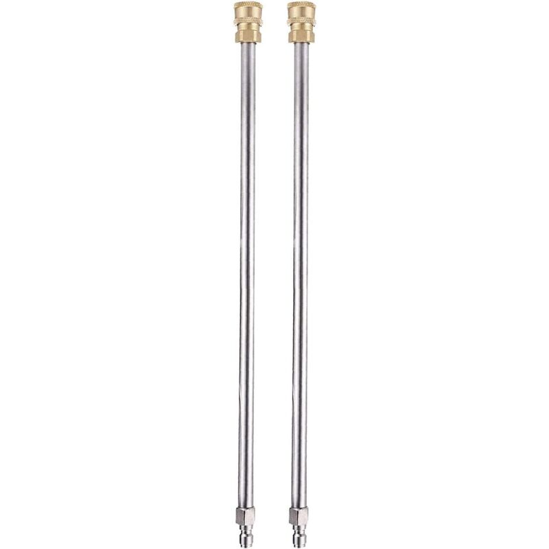 Set Mit 2 Lanzenverlängerungen Für Hochdruckreiniger. 34. 4000 Psi. Spritzpistole Mit 1/4"-schnellanschluss Für Hochdruckreiniger. Reinigungsmaschine