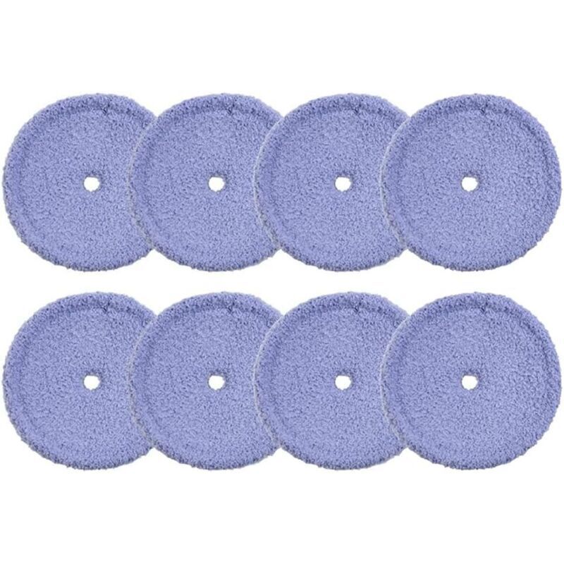 8 Waschbare Mikrofaser-wischpads Für Everybot Edge Rs700 Rs500 – Ersatzzubehör Für Saugroboter
