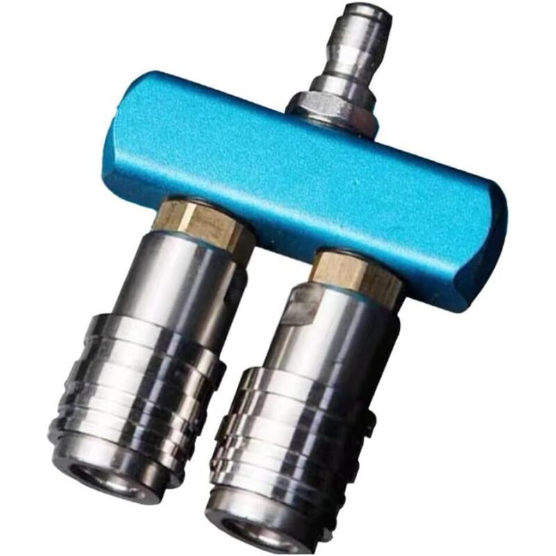 Hochdruck-sprühdüse. Multifunktionaler Doppeldüsen-autowaschaufsatz Mit Adapterstange (ausführung Drei).