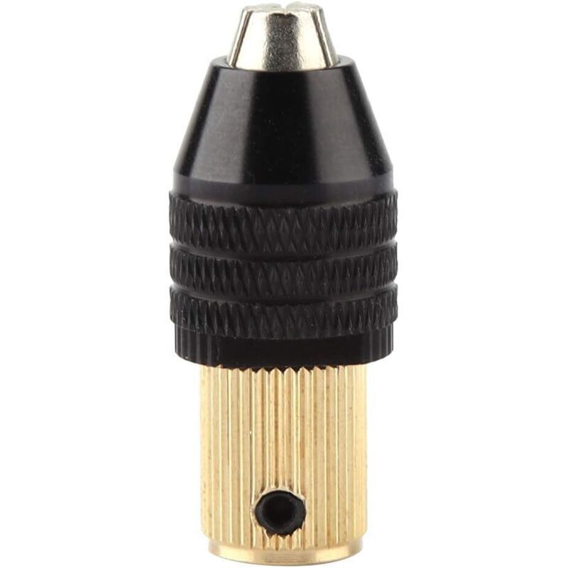 Mini-bohrfutteradapter Mit Selbstspannung. Mini-bohrfutter. Bohrfutter Mit Einer Spannweite Von 0,3 Bis 3,4 Mm (5-mm-bohrung). Zubehör Für Mini-elektrobohrmaschinen: Spannzange Mit Inbusschlüssel