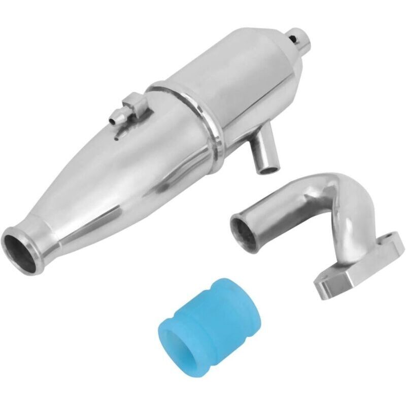 Auspuffkrümmer. Seitliches Auspuffrohr Aus Aluminium Für Pkw. Hocheffiziente Abgasanlage. Leichte, Gerade Auspuffrohre Für Pkw. Motorteile.