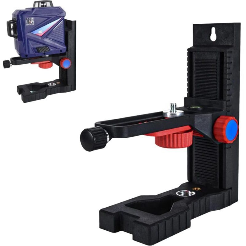 (17×13×6) Multi-stütz-nivellierhalterung Für Laser. Laser-nivellierhalterung Mit 360°-drehgelenk. Magnetische Halterung Mit 1/4-zoll-gewinde (20 Mm). Magnetische Feinjustierungshalterung Für Kreuzlini