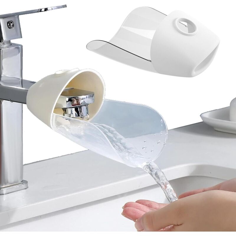 2-teiliges Wasserhahnverlängerungsset. Kinderfreundliche Wasserhahnverlängerung. Für Kinder Und Babys Zum Händewaschen, Waschen In Küche Und Bad.