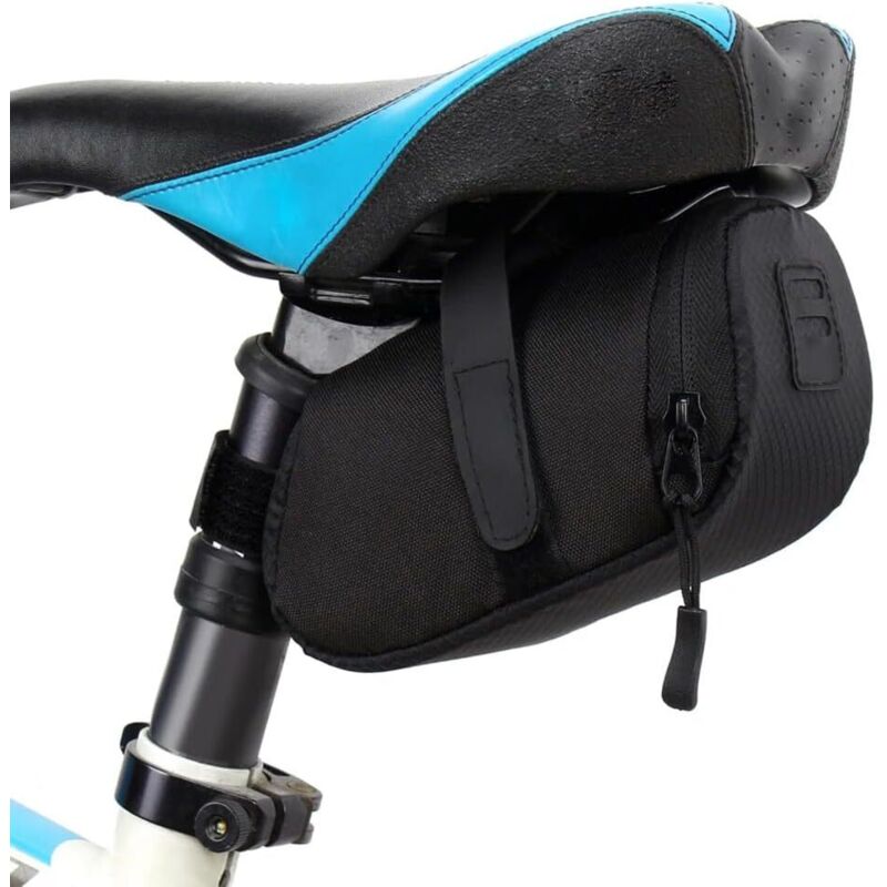 Stück Fahrradsatteltasche. Wasserdichte Fahrradsatteltasche. Rennradsatteltasche. Fahrradtasche Mit Klettverschluss Für Mountainbikes, Rennräder Und Falträder.