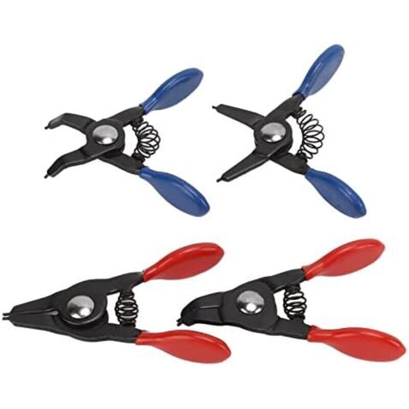 Kleine Sprengringzange. 4-teiliges Mini-sprengringzangen-set Aus Robustem Metall Für Innen- Und Außensprengringe.
