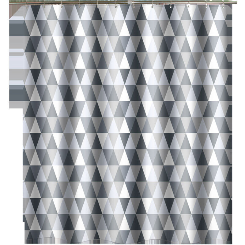 Duschvorhang 200 X 220 Cm (200 X 220 Cm Breit, 220 Cm Hoch). Wasserdichtes, Antibakterielles Und Schimmelresistentes Polyestergewebe. Waschbar.