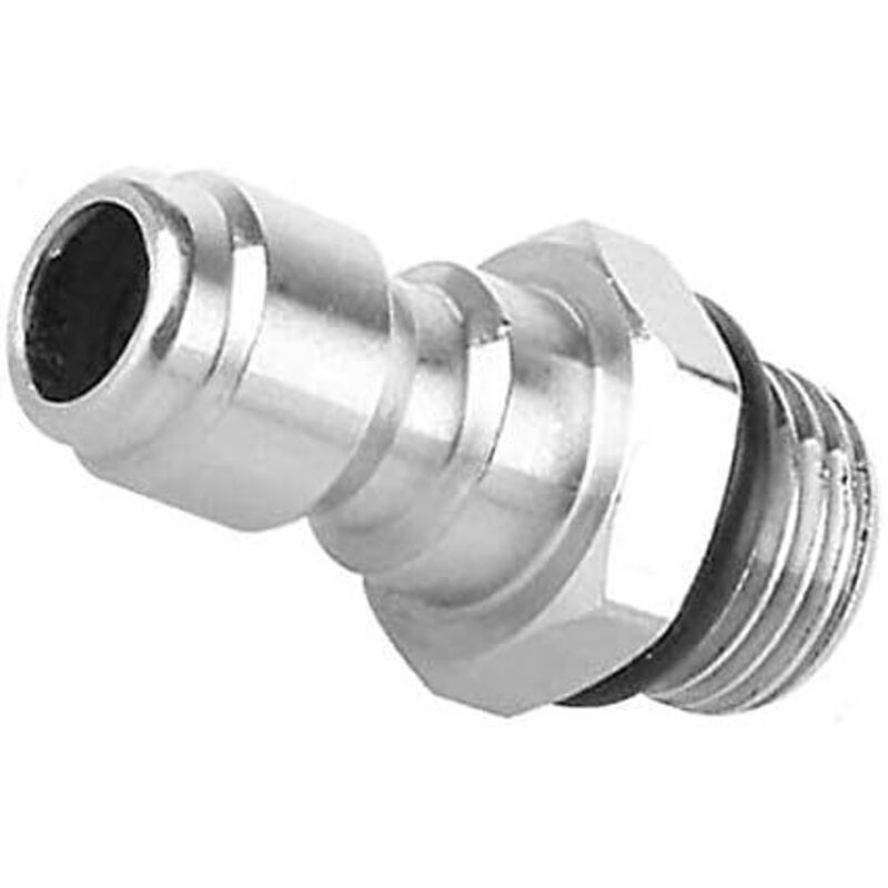 1/4" (14 Mm) Außengewinde Auf 1/4" Schnellkupplungsanschluss, Schnellkupplungsadapter Für Seifensprüher An Hochdruckreinigern. Schaumlanze, Edelstahlkupplung