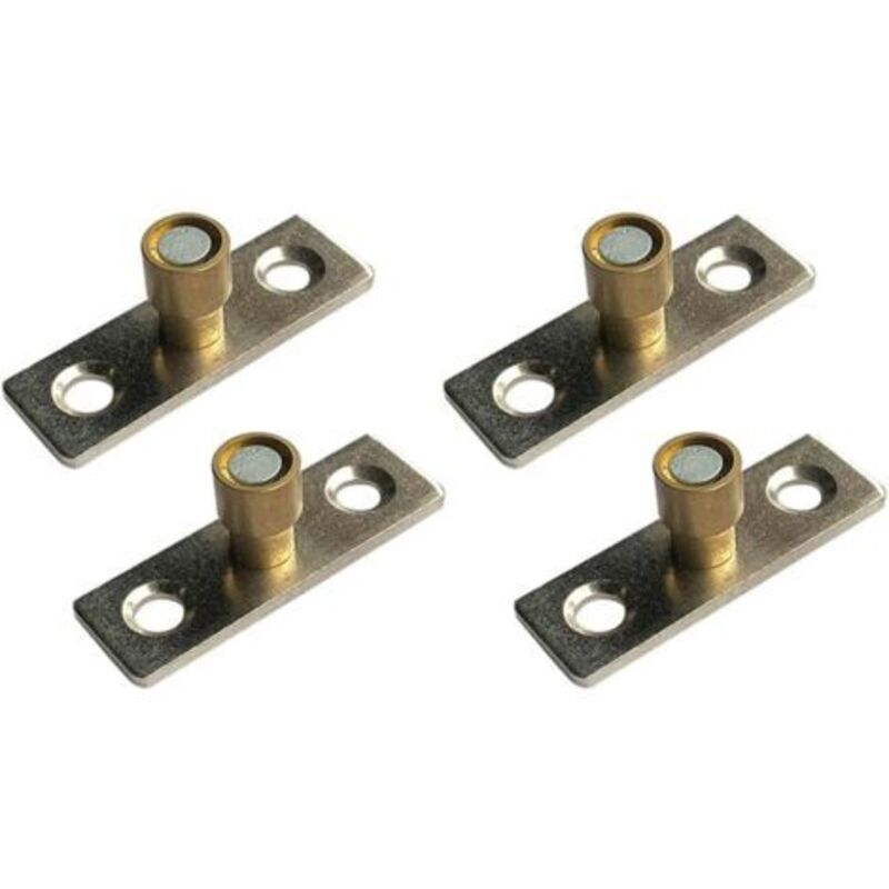 Set Mit 4 Schiebetürführungen. 10 Mm Durchmesser Für Haushaltsschranktüren.