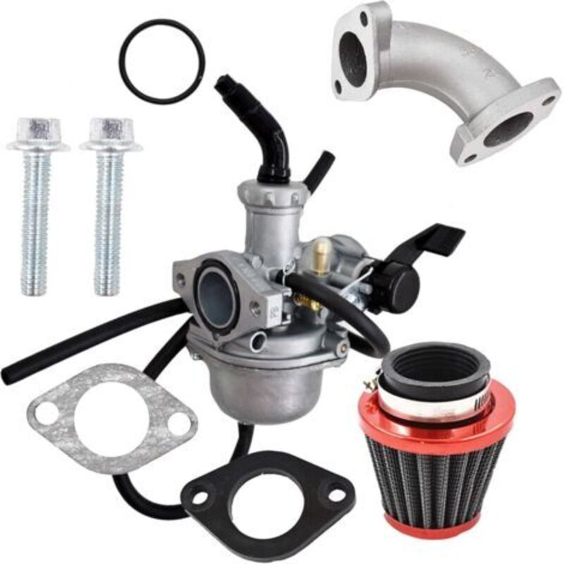 Pz22 22-mm-vergaser Als Ersatz Für 110-ccm- Und 125-ccm-crf-, Ssr-, Sunl- Und Taotao-pitbikes Sowie Atvs, Inklusive Luftfilter Und Ansaugschlauch