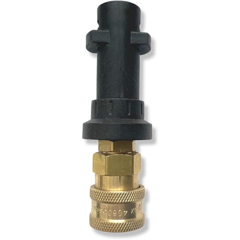 Schnellanschluss-bajonettadapter (1/4") Für Hochdruckreiniger, Z. B. Für Schaumdüsen. Hochdruckreiniger Für Die Autowäsche (kunststoffbajonett 5)