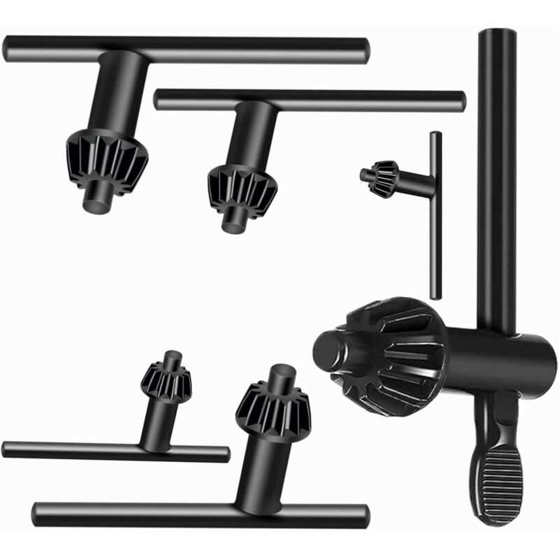 6-teiliges Universal-bohrfutterschlüssel-set, Bohrfutterschlüssel Für 4 Mm, 6 Mm, 10 Mm, 13 Mm, 16 Mm Und 20 Mm Bohrfutter