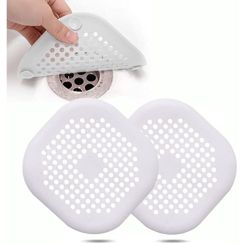2-teiliger Abflussschutz. Küchenspülenfilter Mit Saugnapf. Badewannenabflussfilter. Küchen- Und Badezimmerspülenfilter