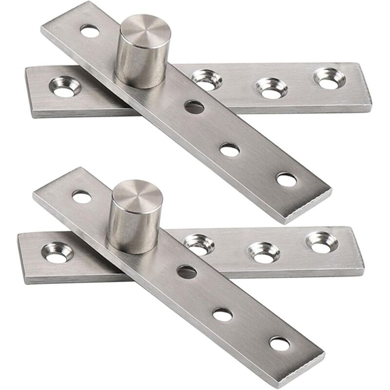 Stück 360° Drehbare Türscharniere. 95 Mm Verstärktes, Verdecktes Drehgelenk Aus Edelstahl. Hochleistungs-drehgelenk.