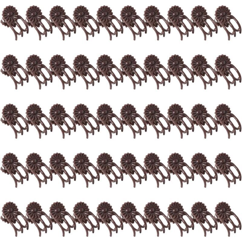 50 Pflanzenclips Aus Kunststoff. Pflanzenstützen Aus Rattan. Clips Zur Fixierung Des Blumenwachstums. Gartenbedarf
