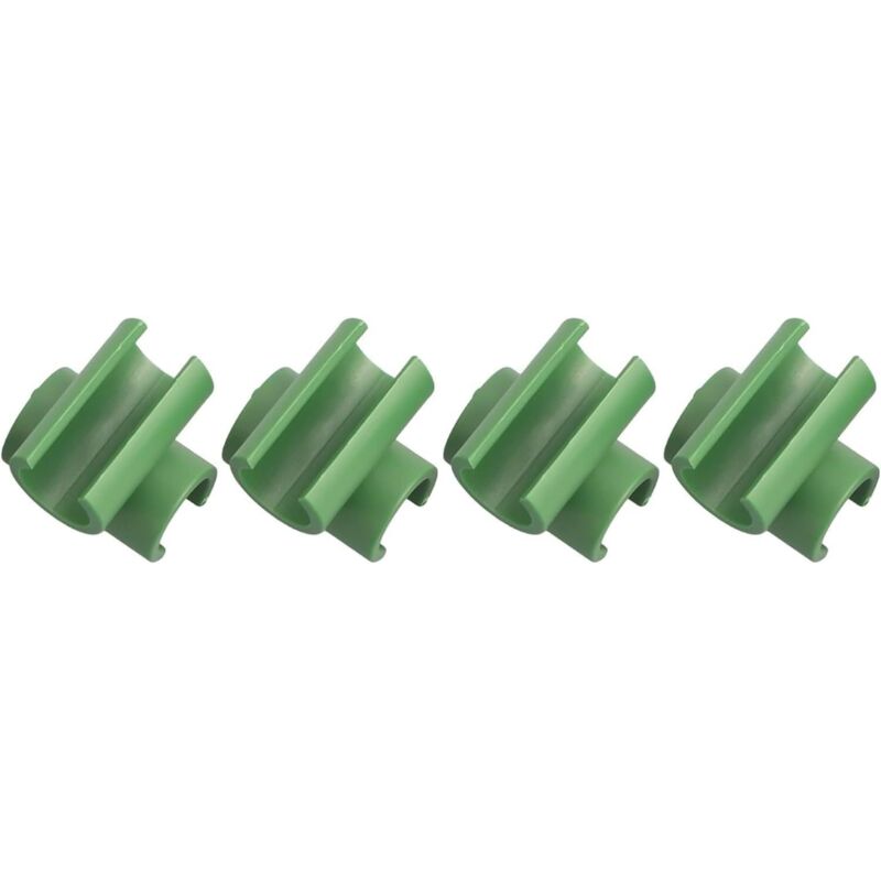 Packung Mit 50 Kunststoff-rankgitterverbindern Für Gartenpflanzen. Für Feste Gartenrahmenstäbe (16 Mm).