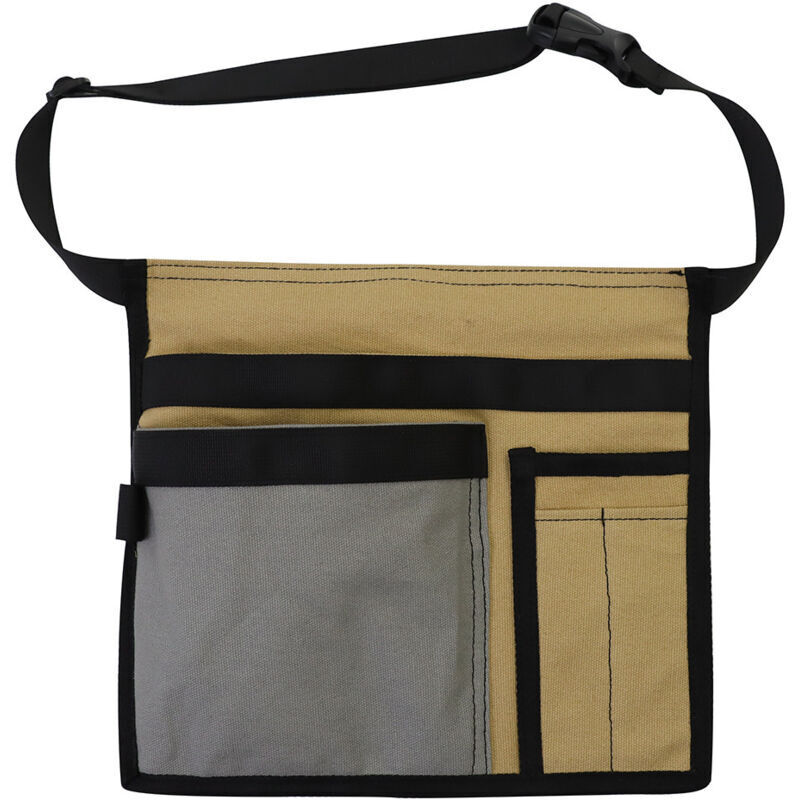 Werkzeuggürteltasche. Multifunktionale Gürtelschürze Aus 12-unzen-canvas. Werkzeugtaschen Mit Verstellbarem Gürtelclip Zur Aufbewahrung Von Werkstatt-/holzbearbeitungswerkzeugen.