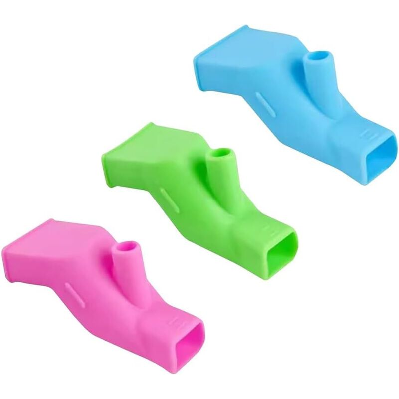 Set Mit 3 Hochfesten Silikon-wasserhahnverlängerungen. Universelle Wasserhahnverlängerungen. Wasserhahnverlängerung. Gummi-wasserhahndüse. Wasserhahnverlängerung