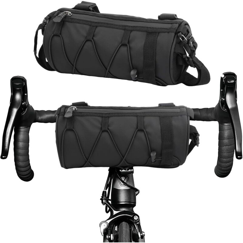 Fahrradlenkertasche – 2,5 L Wasserdichte Aufbewahrungstasche – Geeignet Für Rennräder, Mountainbikes Und E-bikes – Schultergurt – Für Outdoor-aktivitäten