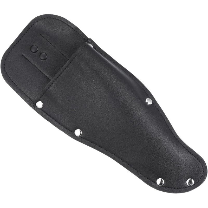 Gartenschere Aus Leder. Schutzhülle Mit Bypass-funktion, Gürteltasche, Hängehülle Für Gartenschere. Schwarz.