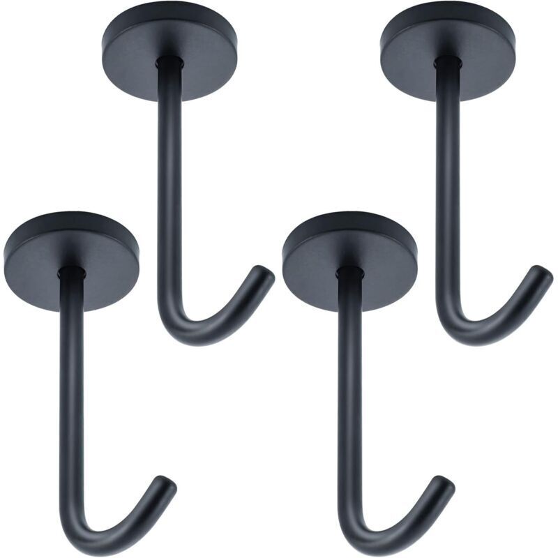 Wandhaken Zum Einschrauben. 10 X 4. Deckenhaken. Robuste Wandhaken Zum Einschrauben Für Bad, Küche, Schlafzimmer Und Wohnzimmer.