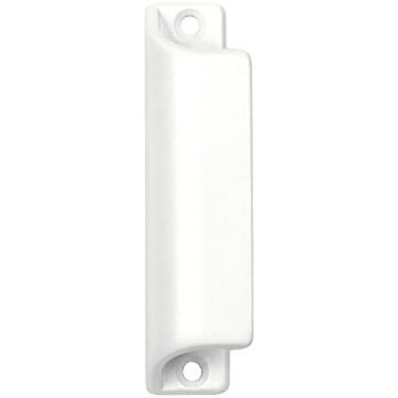 Balkontürgriff (90 X 20 Mm) Für Balkon Und Terrasse. Zuggriff Für Balkon. Wetterfester Zuggriff. Weiße Aluminiumschrauben.
