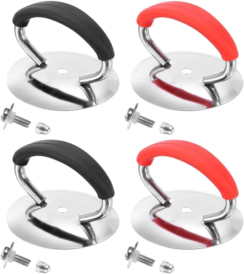 Set Mit 4 Universellen Ersatz-topfdeckelknöpfen, Hitzebeständiger Edelstahl, Topfdeckelgriffe, Für Küchenutensilien