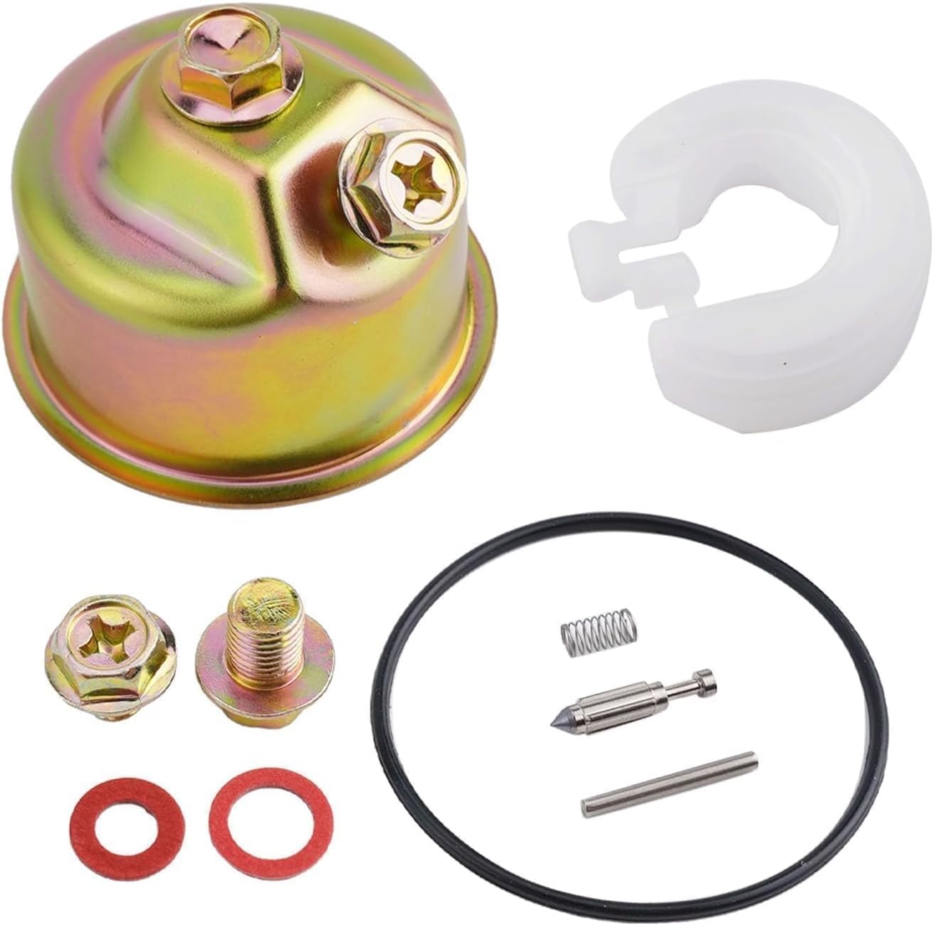 Vergaser-reparatursatz Für Honda-motoren Mit Schwimmerkammer, Nadelventil, Schwimmer, Dichtung Und Spindel. Kompatibel Mit Generatoren Und Rasenmähern.