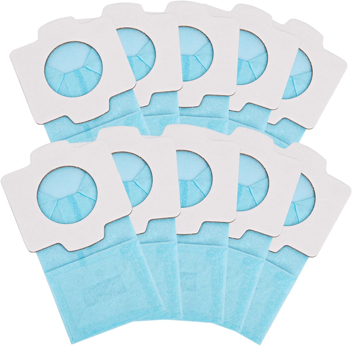 Packung Mit 10 Staubsaugerbeuteln Für Makita Akku-staubsauger Dcl182, Cl107, Cl072, Cl102, Bcl142, Bcl182