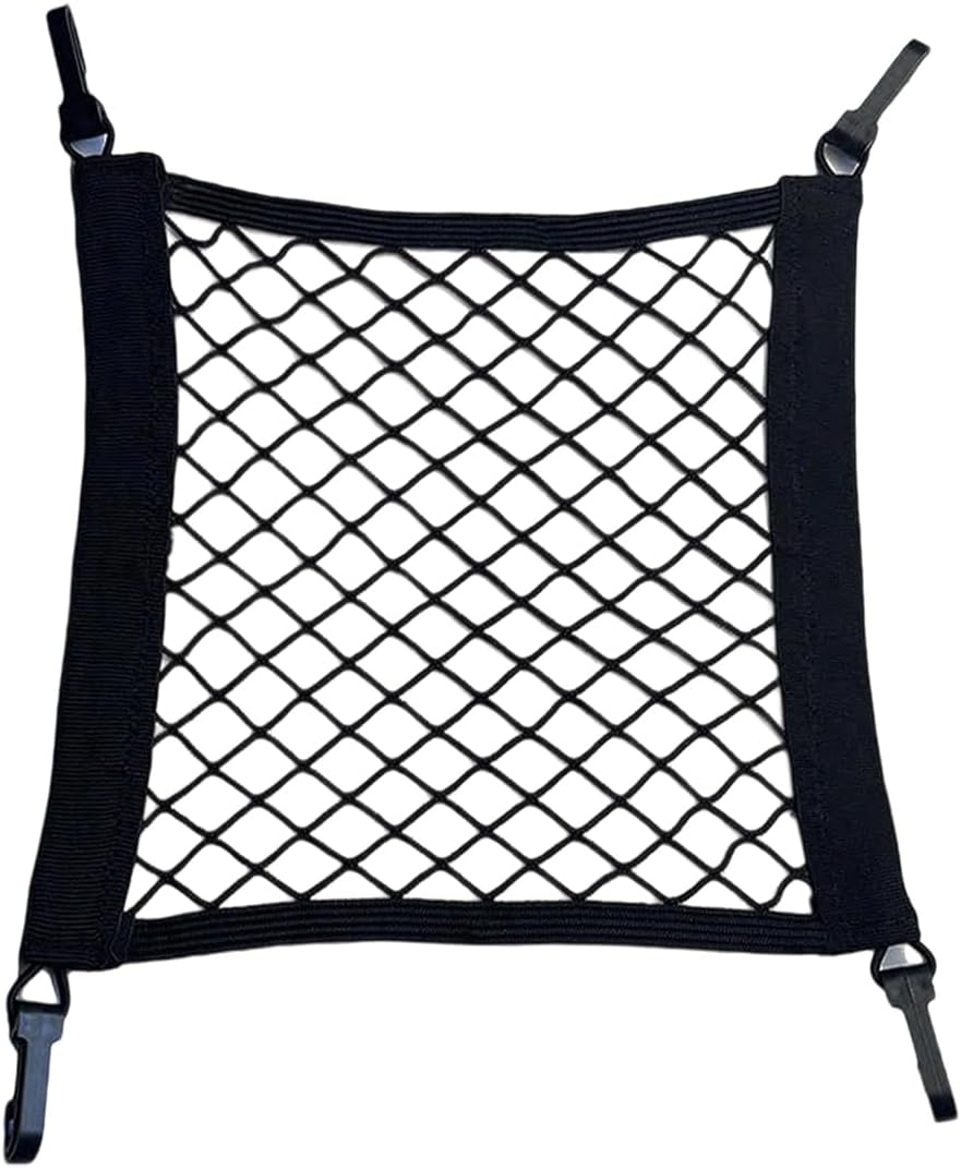 Gepäcknetz Für Fahrräder Und Motorräder, Elastisches Fahrradnetz, Praktische Helmhalterung, Für Citybikes Und Mountainbikes