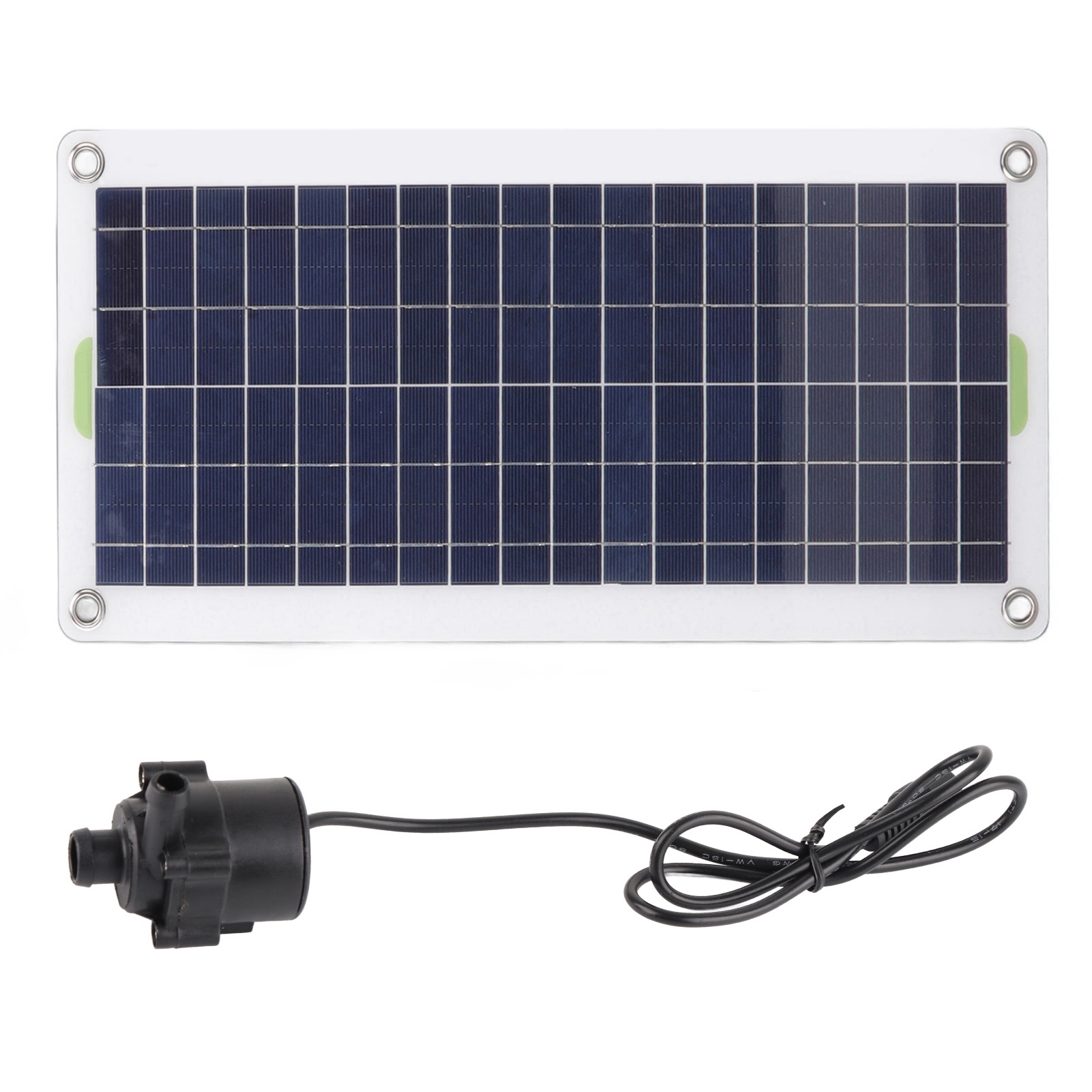 30-w-solarpumpen-set, Polykristallines Panel Für Springbrunnen, Teiche, Hydrokulturgärten, Solarenergie