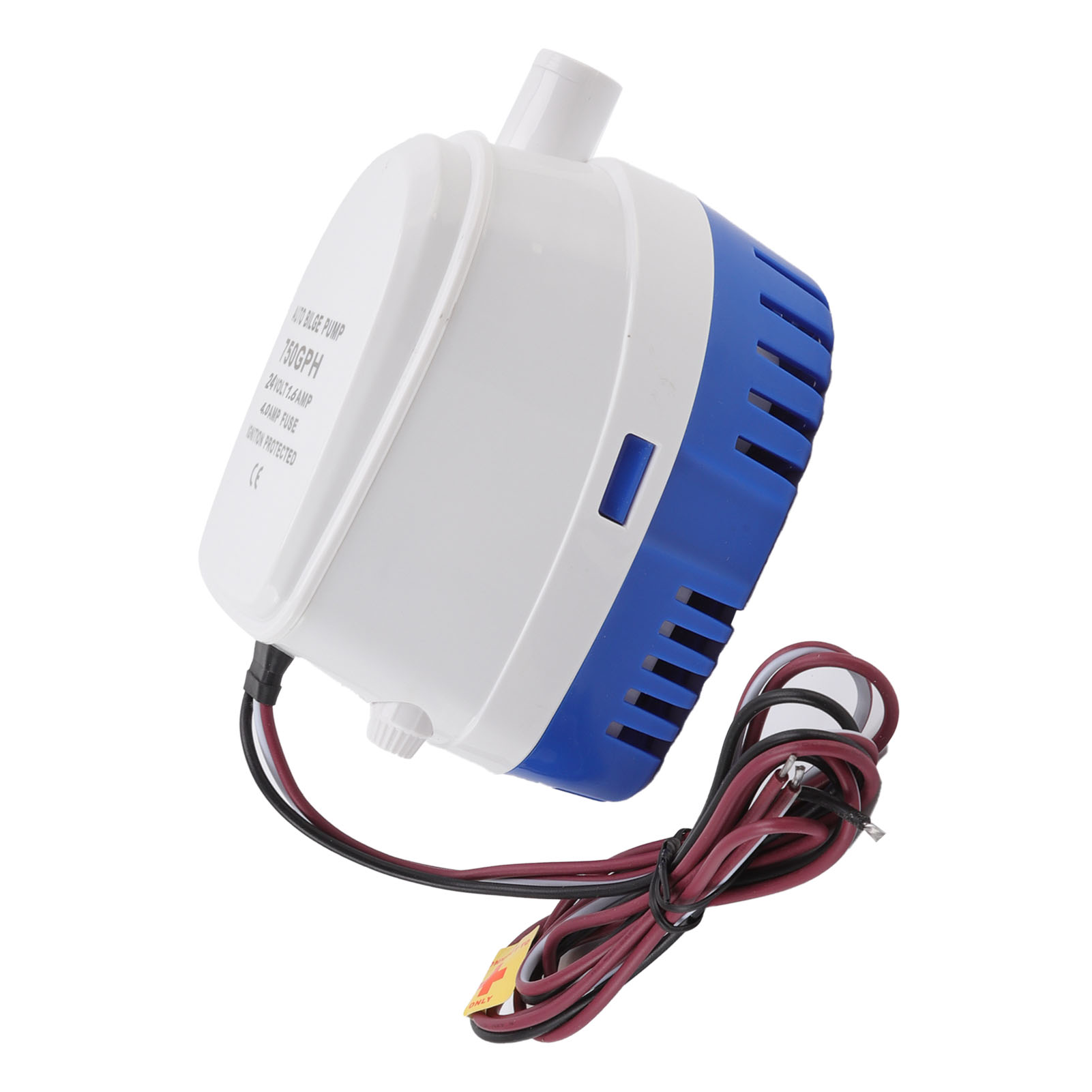 24 V Dc 1,6 A Mini-multifunktions-stoßfeste Tauch-automatik-bilgepumpe Mit Schwimmerschalter Und 4-a-sicherung