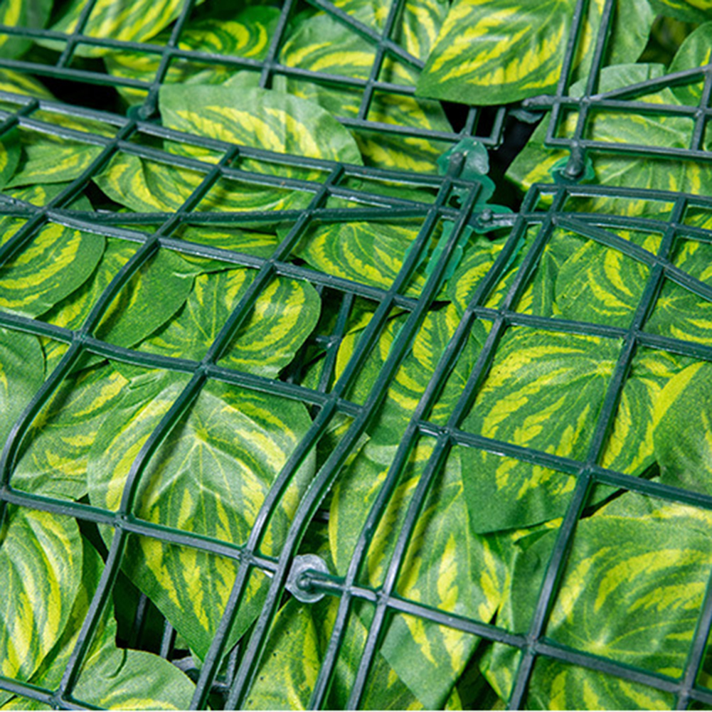 Uv-beständige Künstliche Laubrolle Für Hecken, Gartenzäune, Balkonwände, Innen-/außendekoration, 3 M X 1 M.