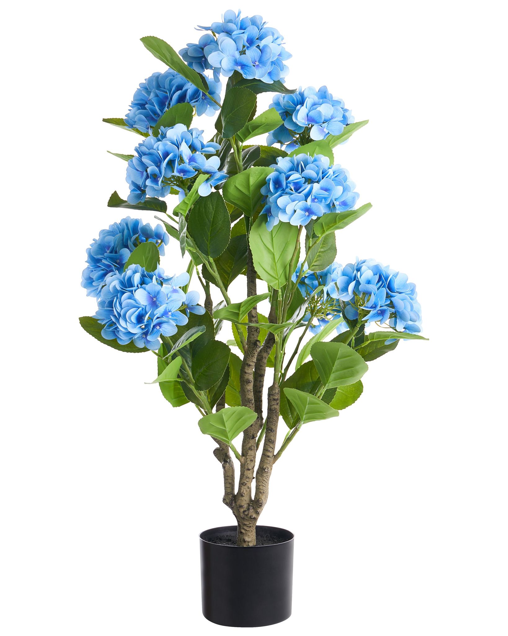 Kunstpflanze Hortensium 90 Cm Blau
