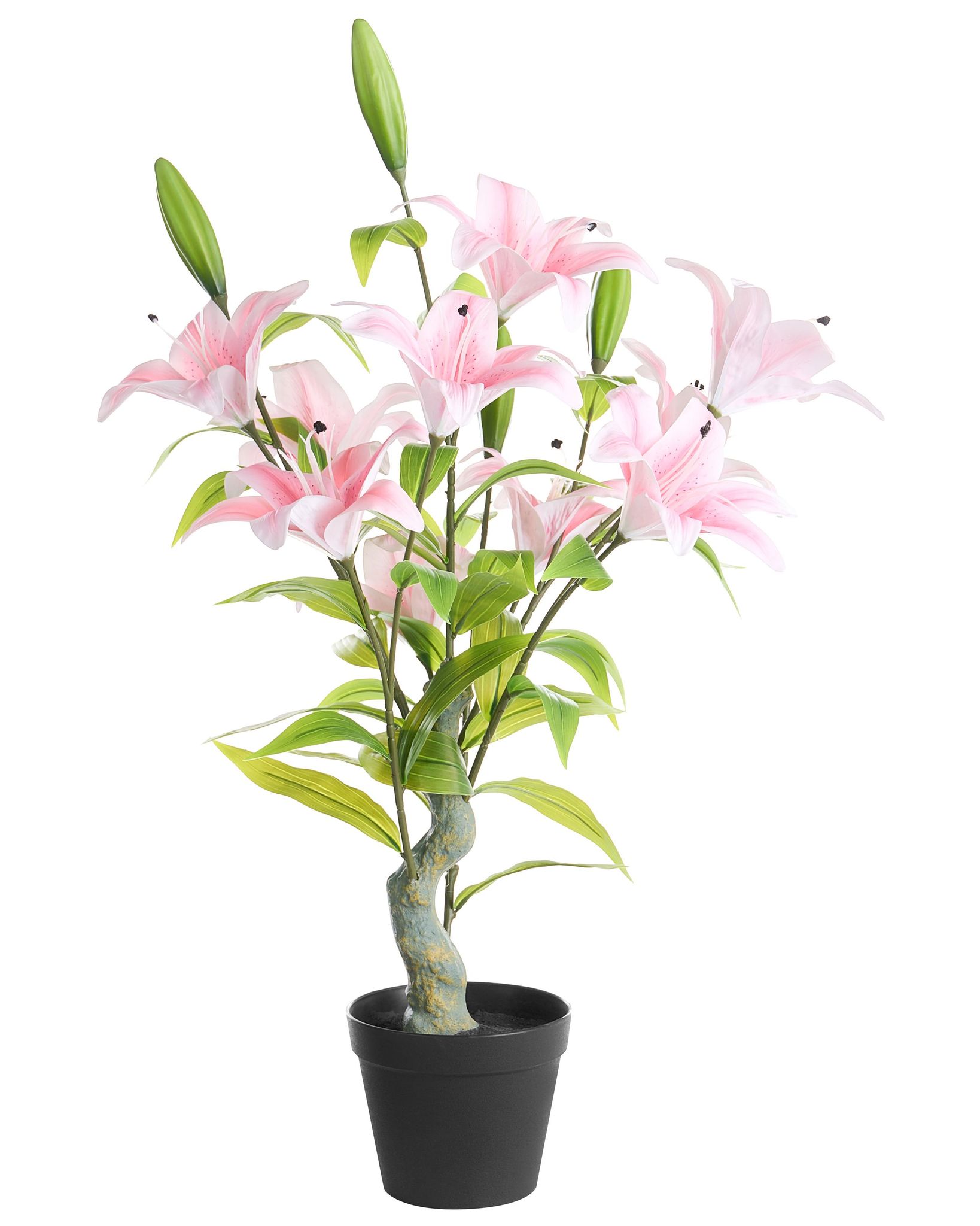 Kunstpflanze Liliarium 85 Cm Rosa