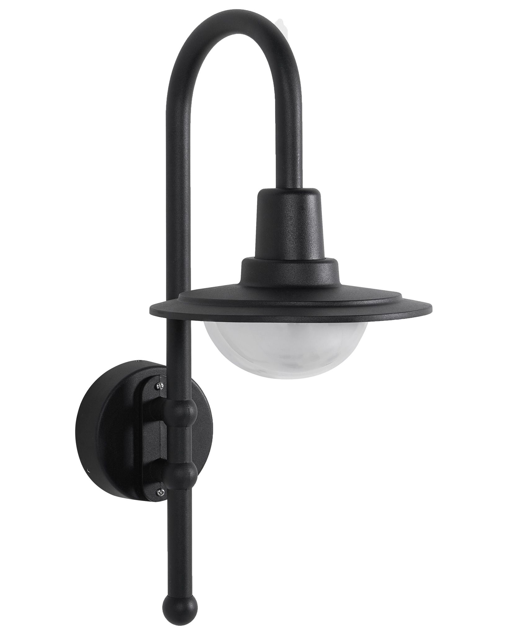 Led Außenwandleuchte Portelo Schwarz