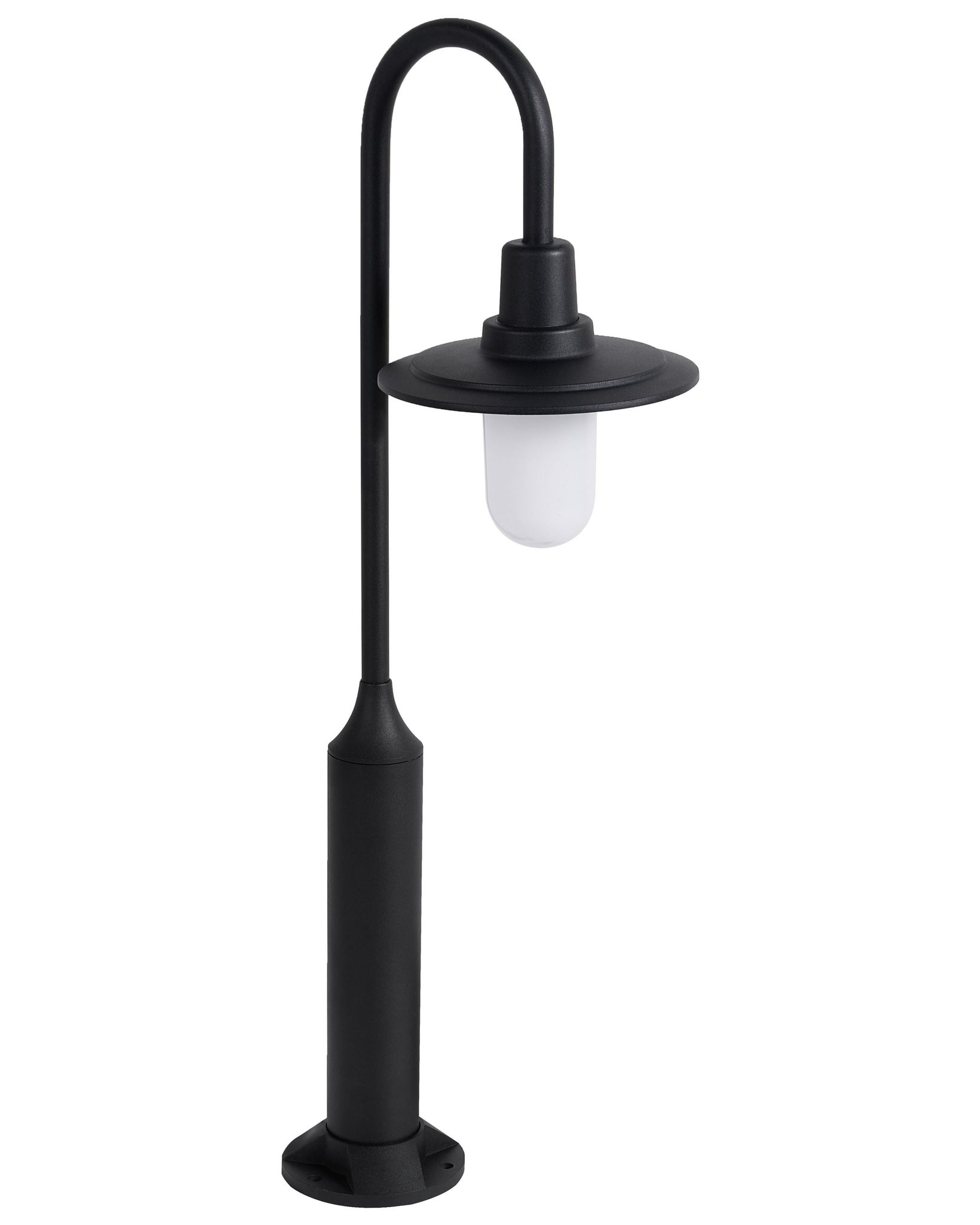 Led Pollerleuchte Abedes Schwarz